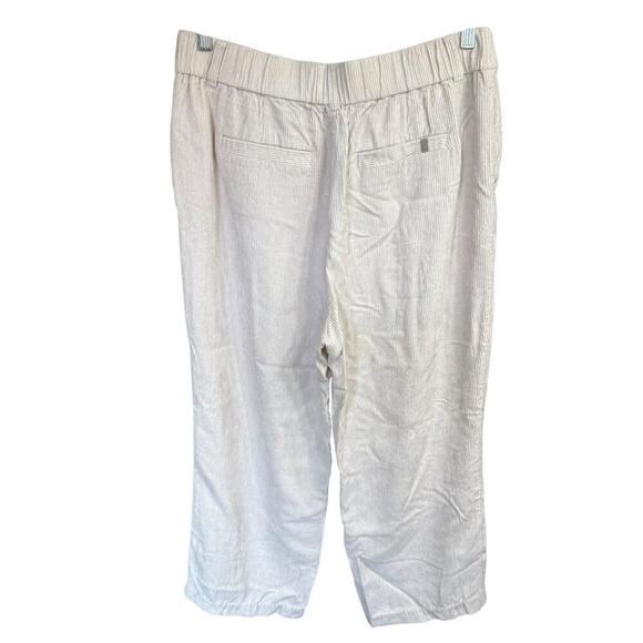 Brochu Walker The Harlow Pant Perle Wide Legs Corduroy L Minimalism Quiet Luxury - Picture 3 of 12